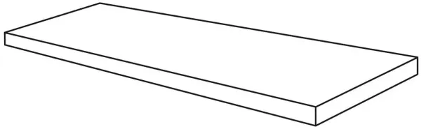 Keope DOLMIX, schodovka rohová pravá, 33X120 cm, hrúbka 9 mm, rektifikovaná, Natural R9