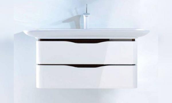 Duravit PURAVIDA, nábytkové umývadlo,  biele, keramické, 100X52,5 cm, 03711000001