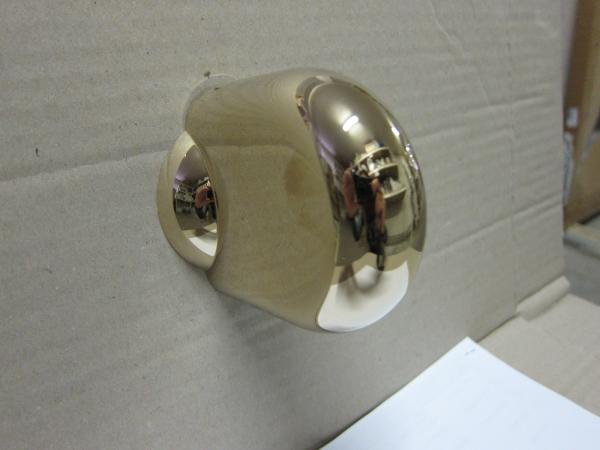 Hansgrohe EDELM, Krytka na rohový ventil, zlatá lesklá, objednávkový kód: 1394984